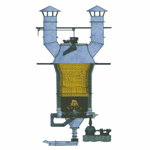 機械豎窯